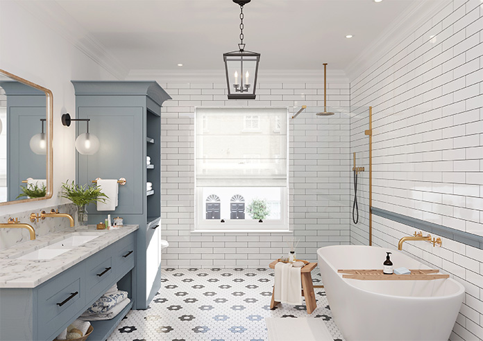 Sintra Voile, White Clarity - Roman Blind - Image 8